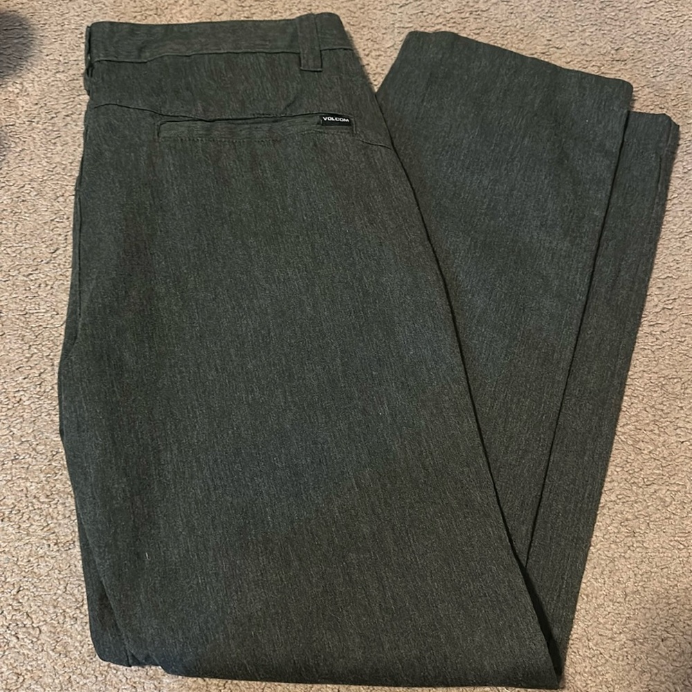 Mens Volcom dress pant size 34 60% cotton 40% polyester